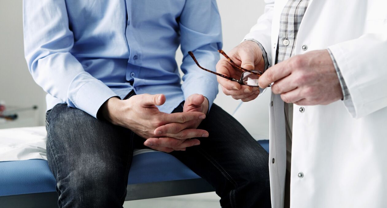 consultați un medic pentru prostatită